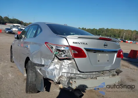 2016 Nissan Sentra Fe+ S/S/Sl/Sr/Sv from USA, damaged, VIN 3N1AB7AP1GY263409